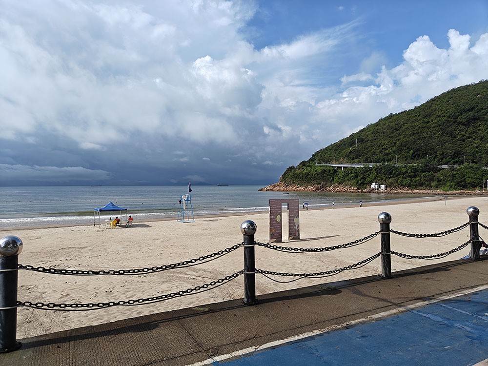 “溪涌之行，6月風(fēng)雨擋不住激埃特的熱情”/