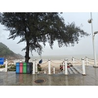 溪涌之行，6月風(fēng)雨擋不住激埃特的熱情